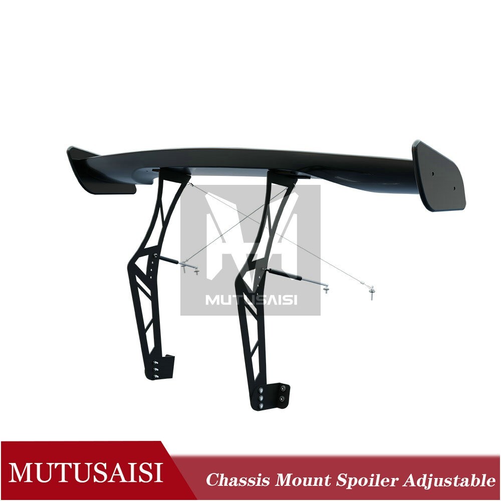 Rear Chassis Mount Racing Spoiler Adjustable Wing For Aston Martin V12 Vanquish