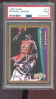 1992-93 Fleer #273 Michael Jordan PSA 9 Graded Basketball Card NBA Slam Dunk 92