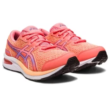 ASICS Kids’ Gel-Cumulus 24 GS Running Shoes – Papaya/Dusty Purple, Size 6 B