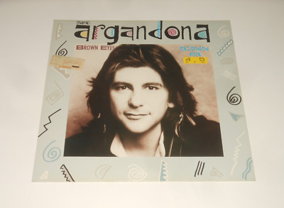 Mario Argandona - 12'' Maxi - Brown Eyes - DE 1987 - EMI Electrola