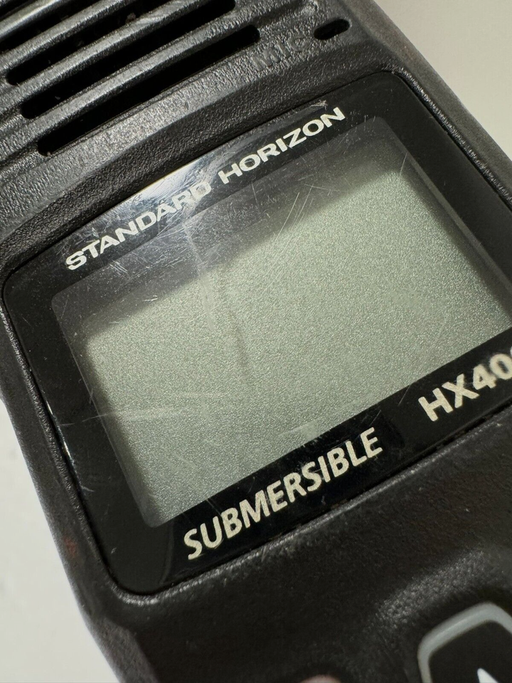 Standard Horizon Submersible HX400 Handheld VHF Marine Radio eBay
