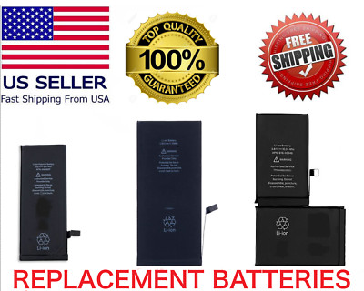 iPhone 5 S C SE 6 7 8 Plus XR X XS Max 11 Pro Max Quality Battery Replacement  