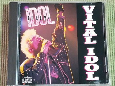 BILLY IDOL VITAL IDOL 8 TRACK REMIX CD w/WHITE WEDDING DANCING WITH MYSELF