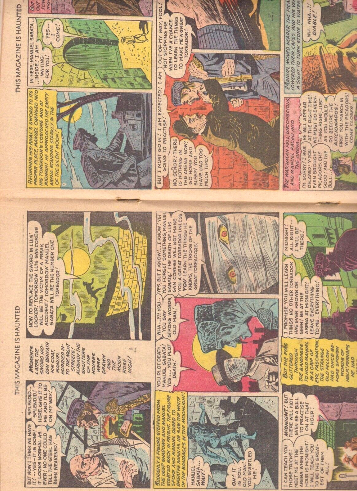 This Magazine is Haunted #7 - Golden Age Pre-Code Horror Comic Fawcett  1952 VG-