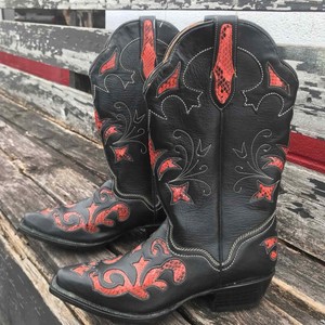 jb dillon boots black