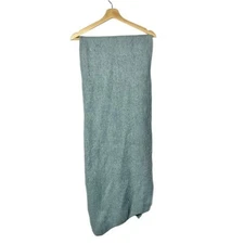 Anthropologie Light Blue Knit Rectangle Scarf OS