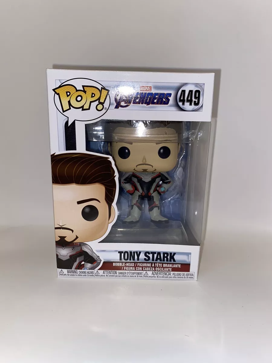 renæssance kan ikke se Disciplin Funko Pop! Marvel ~ TONY STARK-IRON MAN Avengers Endgame #449 | eBay