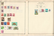 Guyana Haiti Hong Kong Stamp Collection On 60 Scott International Pages Jfz