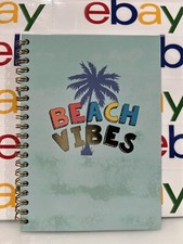 Hardcover Spiral Bound Notebook 100 Pages 5X7 - You Pick - Beach Bummin New