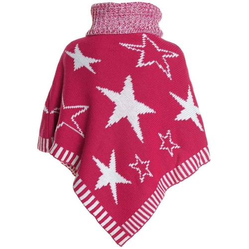 Knit Poncho Bolero Shawl Collar Turtleneck Children Girls Winter Jacket 20562 - Picture 18 of 27