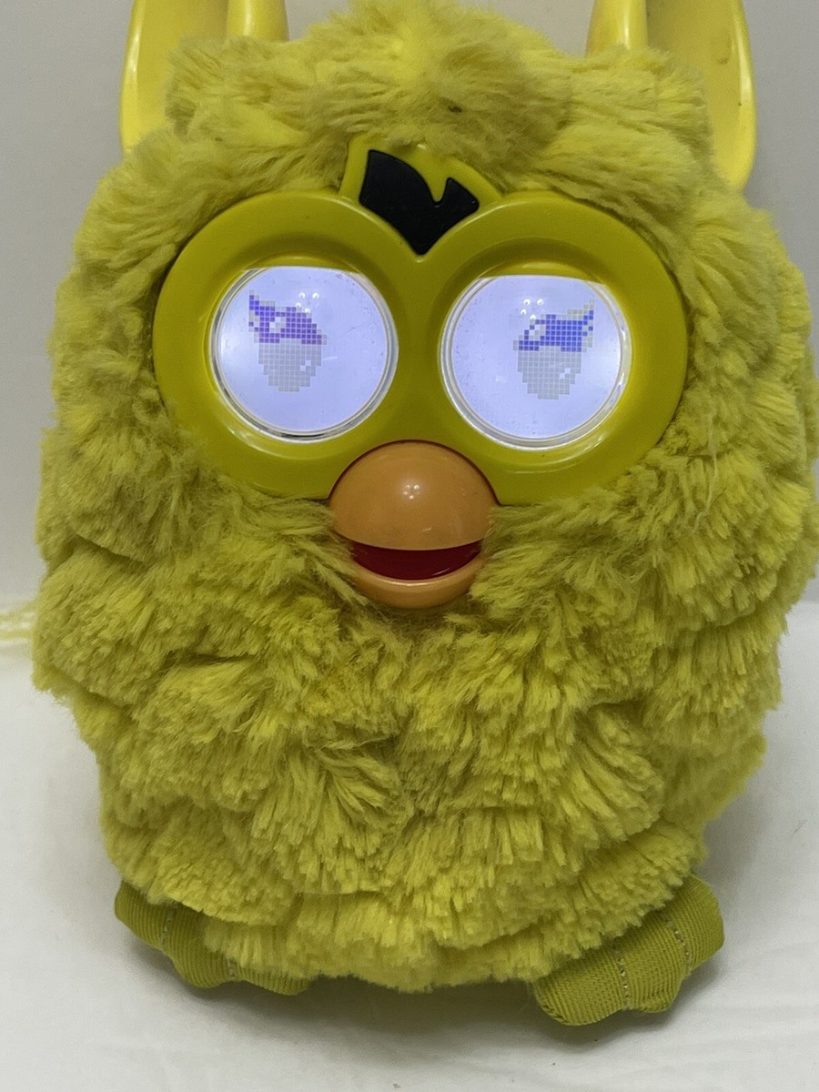 hasbro sprite Furby yellow 2012 interactive pet toy | eBay