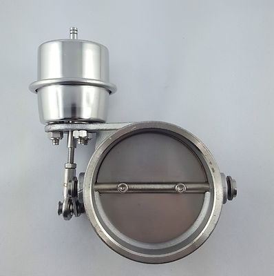 Auspuffklappe Abgasklappe – 76mm (3 Zoll), Pneumatisch, Universal, Klappenauspuff Auspuffklappe Abgasklappe – 76mm (3 Zoll), Pneumatisch, Universal, Klappenauspuff