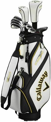CALLAWAY Golfschläger Set mit Caddy Bag Wardbird 10tlg Carbon Modell 2019 NEU