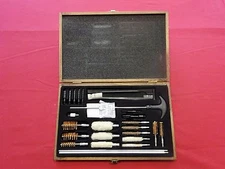 Outers Universal 28 Piece Gun Cleaning Kit with Wood Case OUT701101 Outters