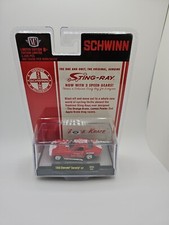 M2 MACHINE 1966 CHEVROLET CORVETTE 427 SCHWINN APPLE KRATE 1/64 RED 31500-HS36