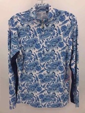 Cabana Life White Size Medium Printed Pullover