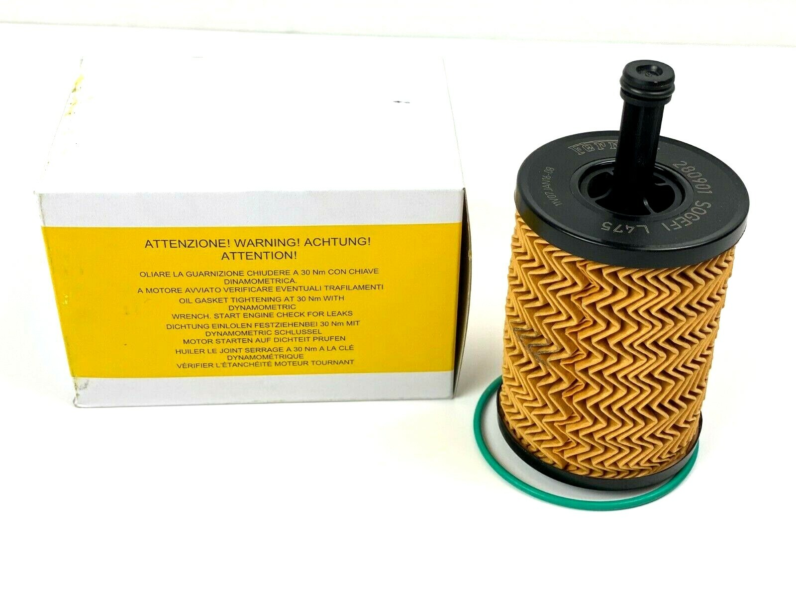 Ferrari 458 & California T Oil Filter Cartridge - Genuine
