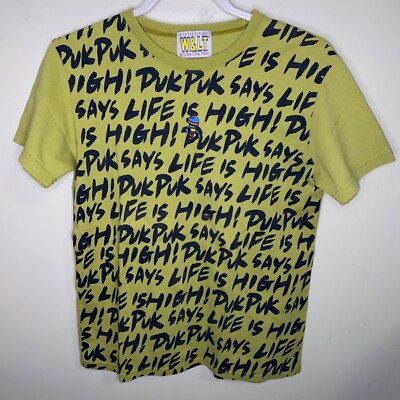 Puk-Puk グラフィック Tシャツ イエロー s-l400.jpg