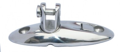 Verdecksbeschlag Bimini abnehmbare drehbare Gabel Edelstahl A4 ARBO-INOX 