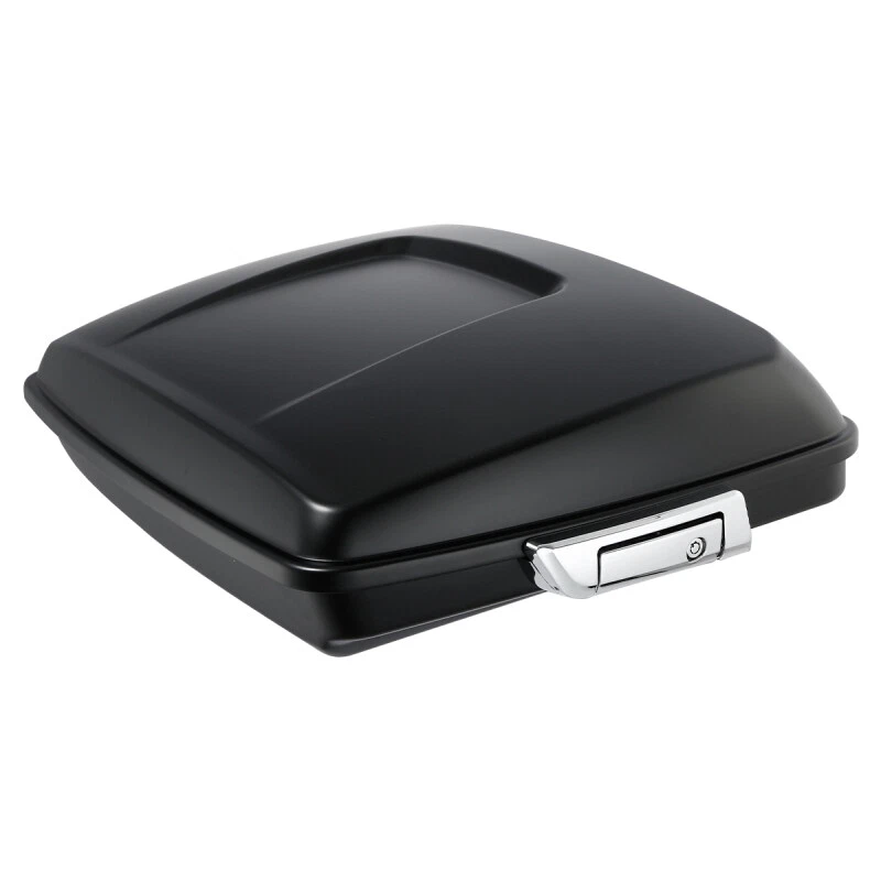 Portaequipajes de montaje en maletero negro mate apto para Harley Touring Road King 1997-08 Foto 4 de 4