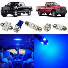14 Blue Led Lights Interior Package Kit 1999-2016 Ford F250 F350 Super Duty Fs1b 14 Blue Led Lights Interior Package Kit 1999-2016 Ford F250 F350 Super Duty Fs1b
