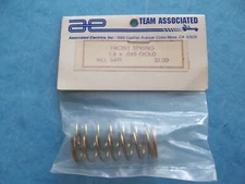 VINTAGE TEAM ASSOCIATED 6491 FRONT SPRING 1.6 X .045 GOLD ASC6491 NIP