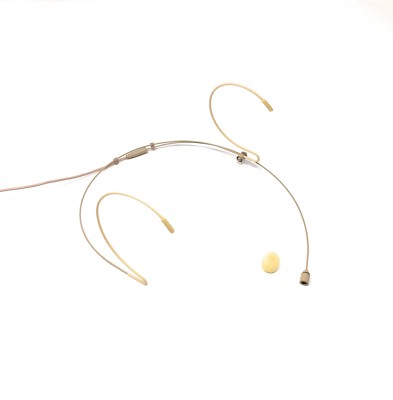 Double Earhook Headset Microphone with 4 pin XLR Connector for SHURE Wireless