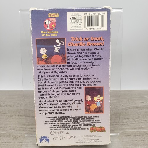 You're In The Super Bowl and It's The Great Pumpkin Charlie Brown VHS Lot - Picture 8 of 10
