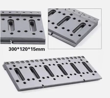CNC Wire EDM Fixture Tool Board Stainless Jig For Clamping&Leveling 300*120*15mm