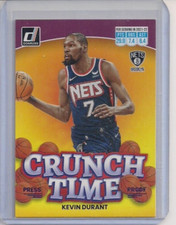 2022-23 Donruss Purple Press Proof Crunch Time Kevin Durant