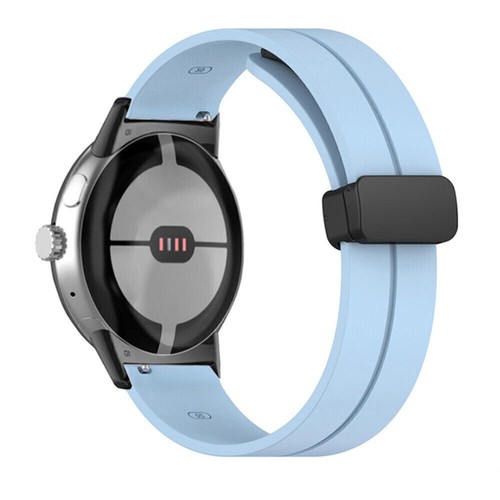 Correa magnética deportiva de silicona para reloj Google Pixel 1 2 3 41 mm pulsera - Imagen 40 de 58