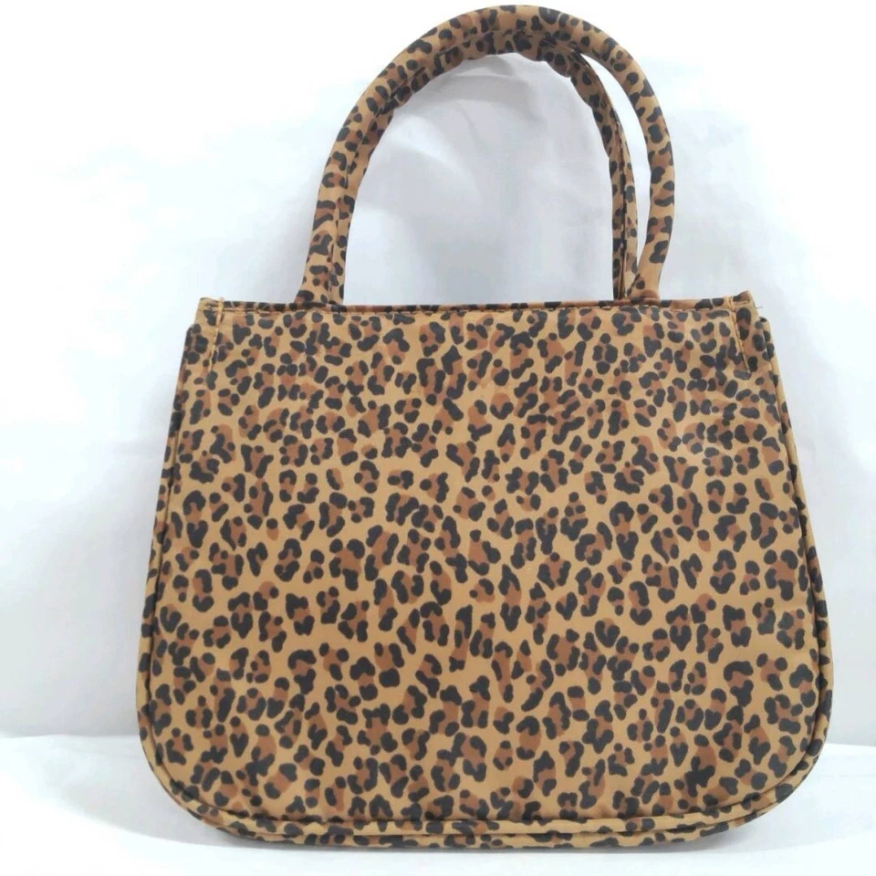 Bolso Hello Kitty - Bolso vintage, estampado de leopardo, producido Japón Sanrio raro Foto 3 de 4