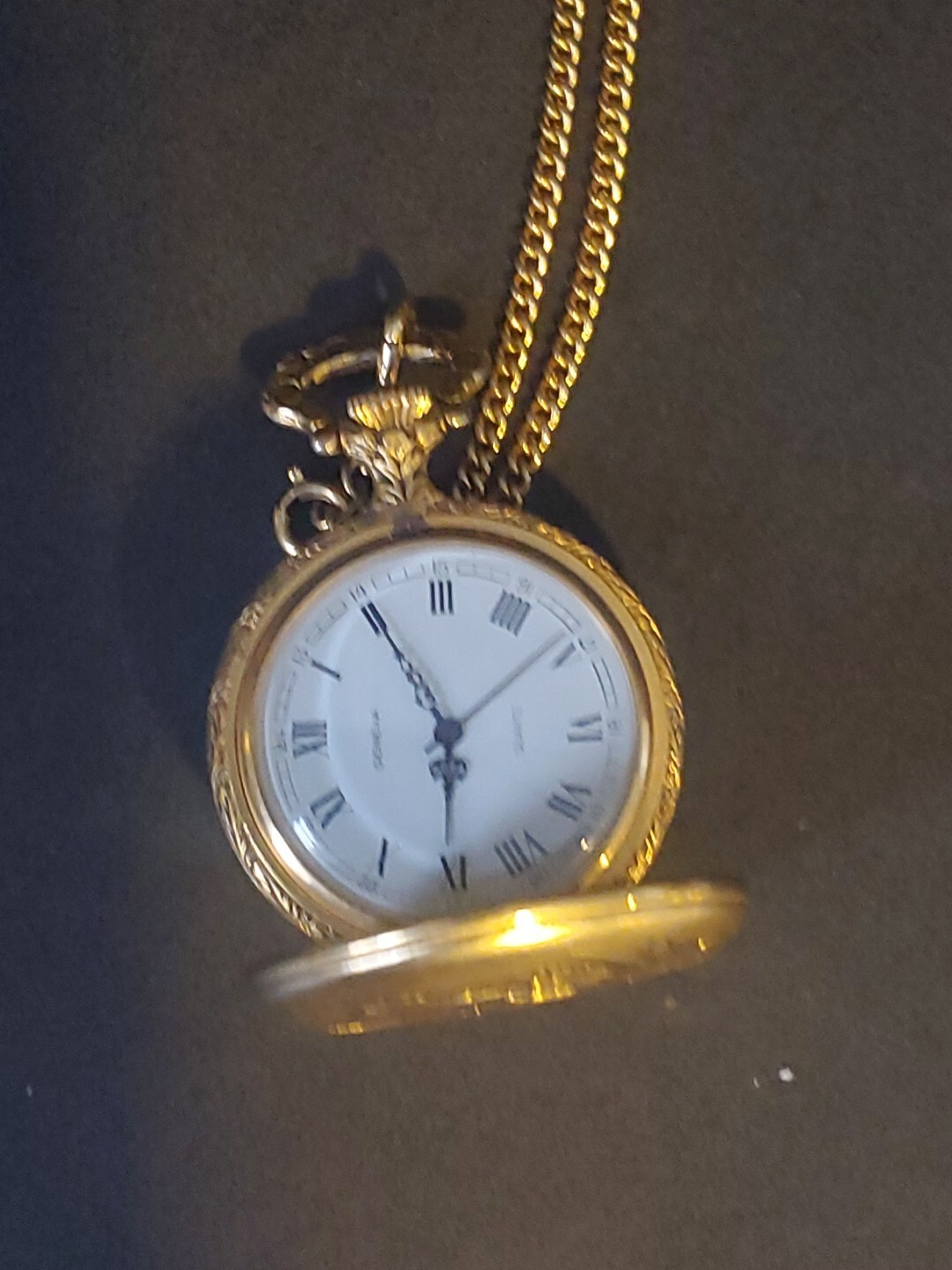 Armitron Quartz Pocket Watch Hunting Dog & Duck eBay