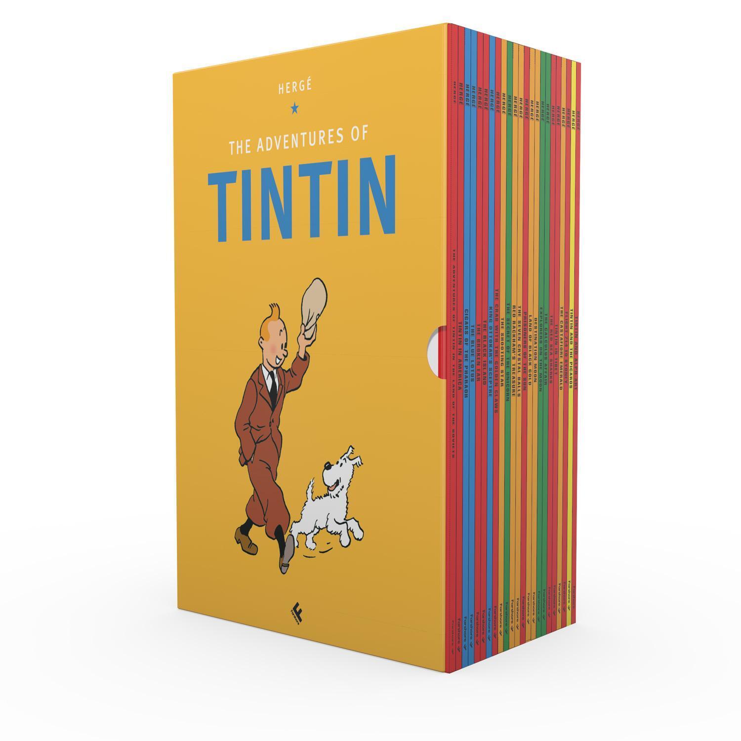 Thumbnail - Tintin Paperback Boxed Set 23 Titles | Complete Paperback Slipcase |