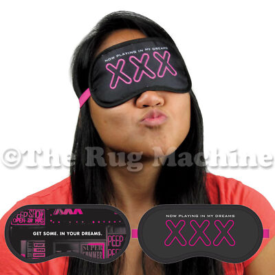 XXX - Dream Mask - Get Some In Your Dreams! Face Eye Mask Fun Gift **NEW**