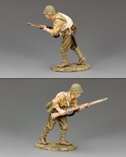 KING COUNTRY WW2 JAPANESE NAVY JN028 ADVANCING JAPANESE SOLDIER