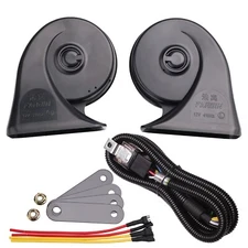 FARBIN Car Horn Kit with Relay Wire Harness Waterproof Car Horn 12v Super Loud
