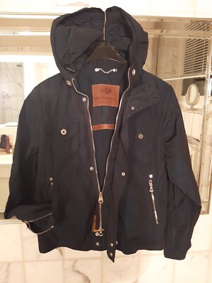 HISTORIC Research  Jacke Damen GR.38/40 superschöner Stoff  auch Regenjacke navy
