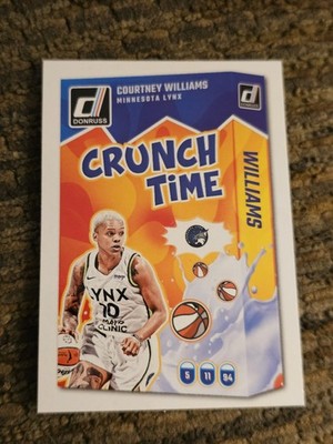 2025 Panini Donruss WNBA Courtney Williams Crunch Time Base