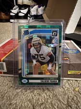 2024 Panini Donruss Optic Preview Green Pandora Prizm #/25 Taliese Fuaga