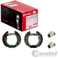 BREMBO BREMSBACKEN VORMONTIERT HINTERACHSE PASSEND FÜR PEUGEOT 206 206+ | K 61
