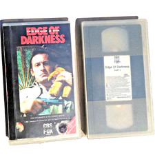 Edge Of Darkness 1987 VHS Part 1 & 2 CBS FOX Thriller Bob Peck Jo Don Baker 2 PK