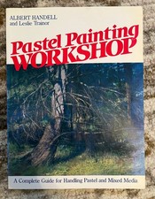 "Pastel Painting Workshop" USED Paperback art book by A. Handell and L. Trainor