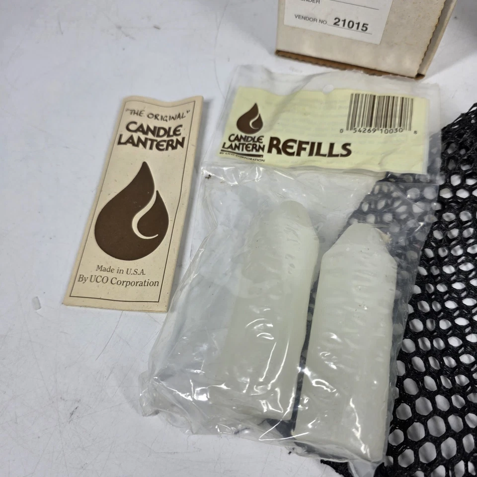 Linterna de vela alpina telescópica negra LL Bean de colección camping - con reemplazos  Foto 2 de 4