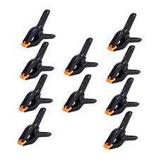 10 PCS 4.5 inch Professional Plastic Large Spring Clamps Heavy Duty for Crafts