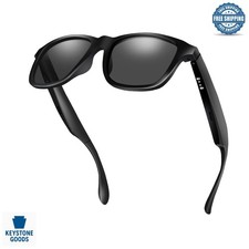 Bluetooth Smart Glasses for Men  Women with UV Protection  Voice Control