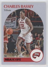 2021 Panini Chronicles Draft Picks Hoops Retro Red /149 Charles Bassey #73 5l1