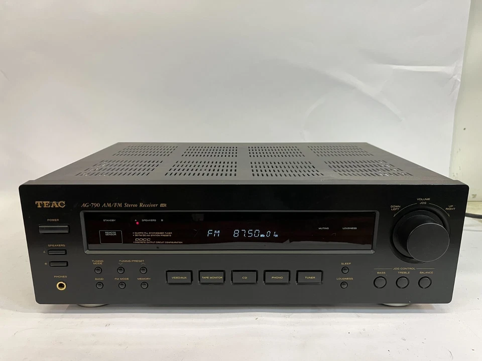 Teac AG-790A AM/FM 2-Channel Stereo Receiver Tuner - NO REMOTE - Image 2 of 3