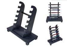 Ebonised Pen stand rack holder desk top ink fountain pen display paint brush
