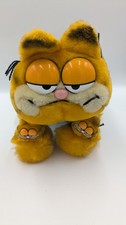 Vintage 1981 Garfield Dakin Plush Stuffed Animal My Favorite Slippers Pajamas